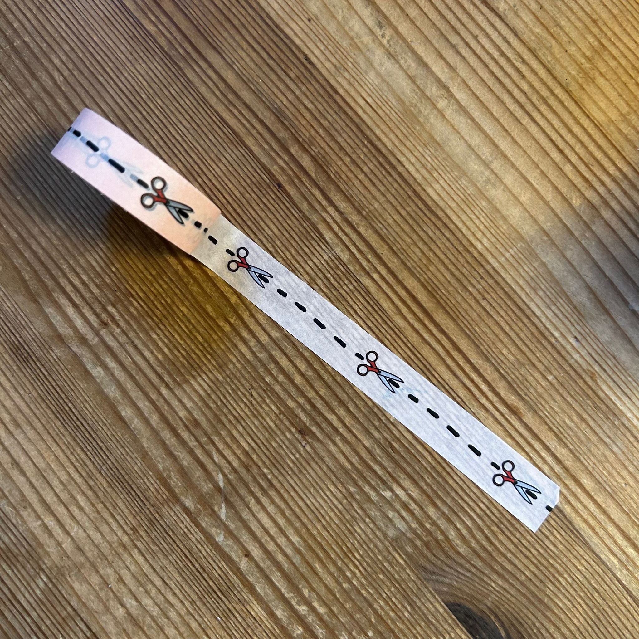Sewing Themed Washi Tape (various designs) - Snip Snip! image