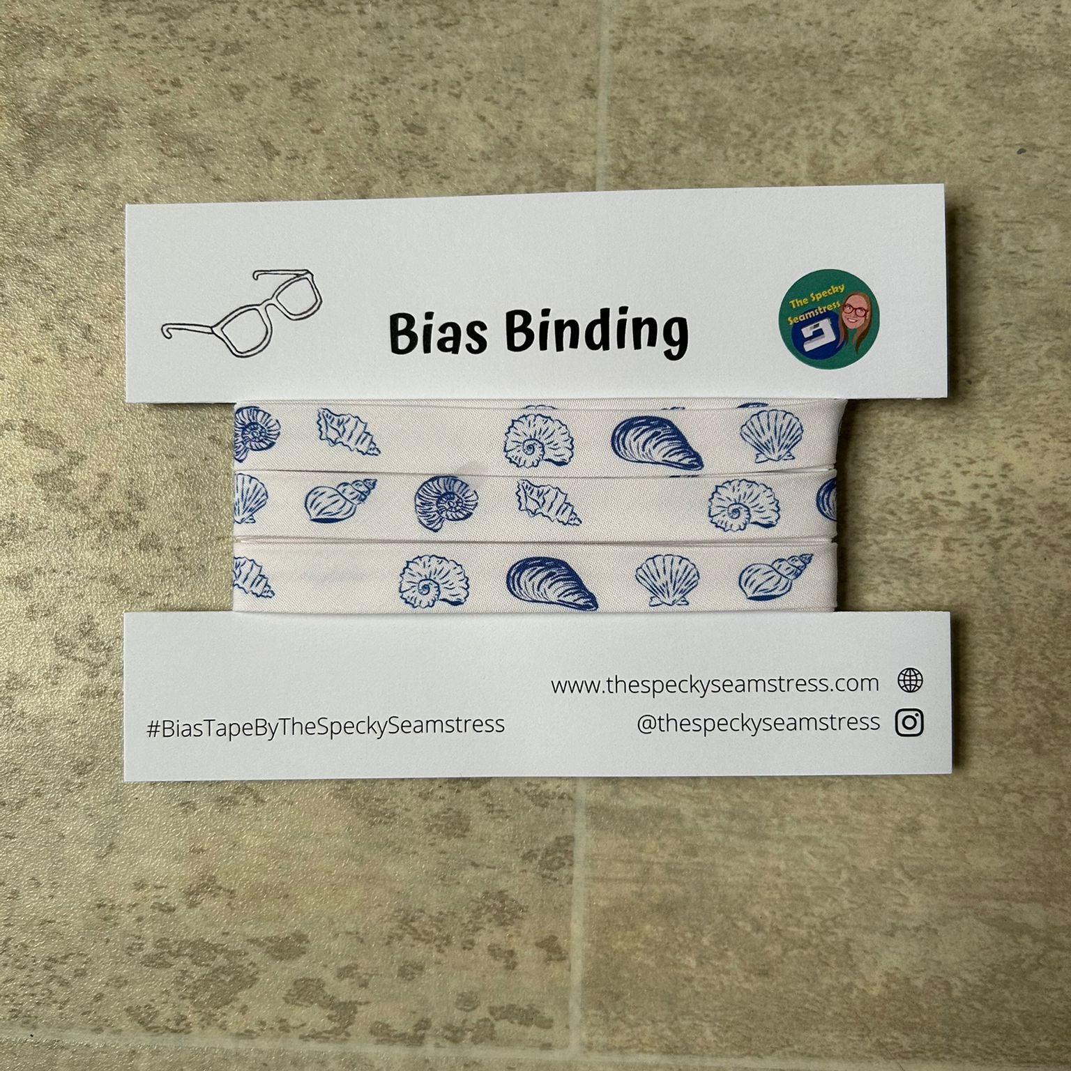 Blue and White Seashells image 1