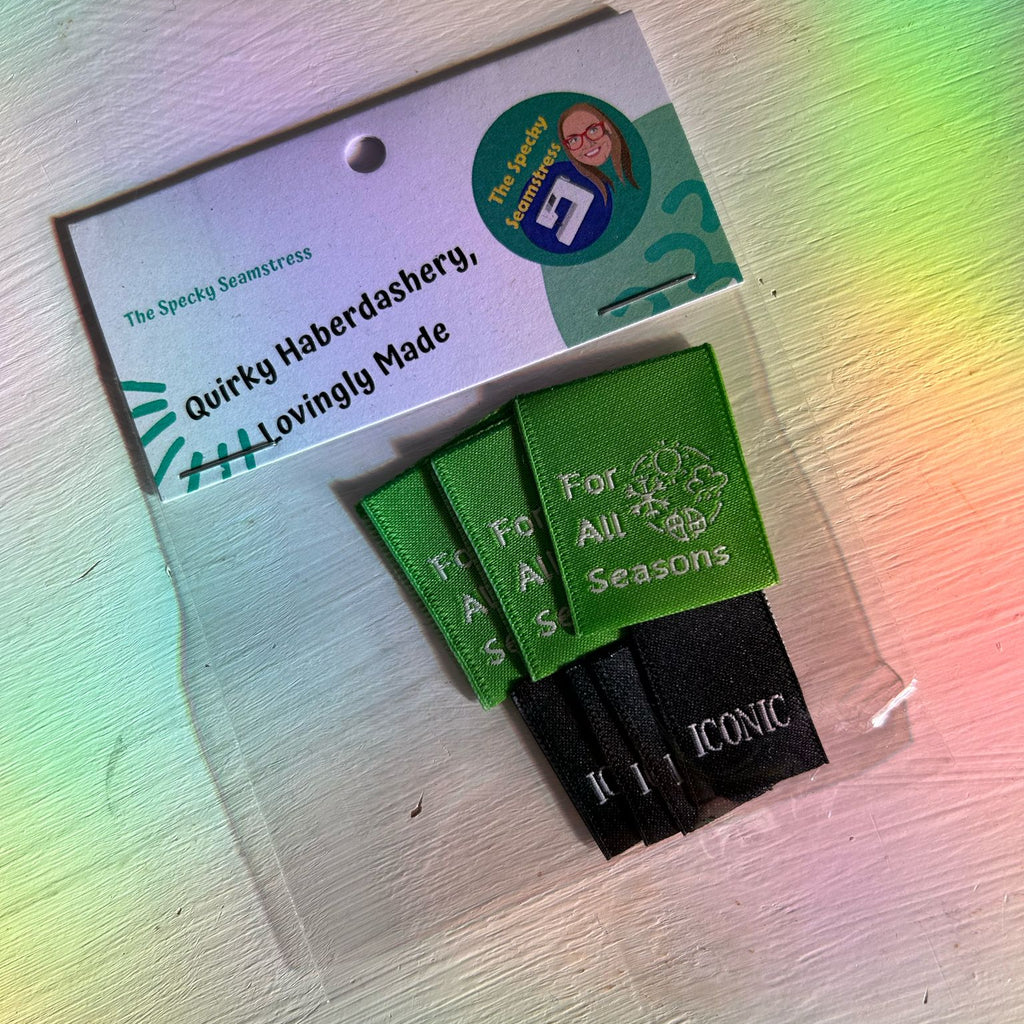 For all Seasons and Mini Iconic - TLC Month 13 Mixed Woven Labels image 0