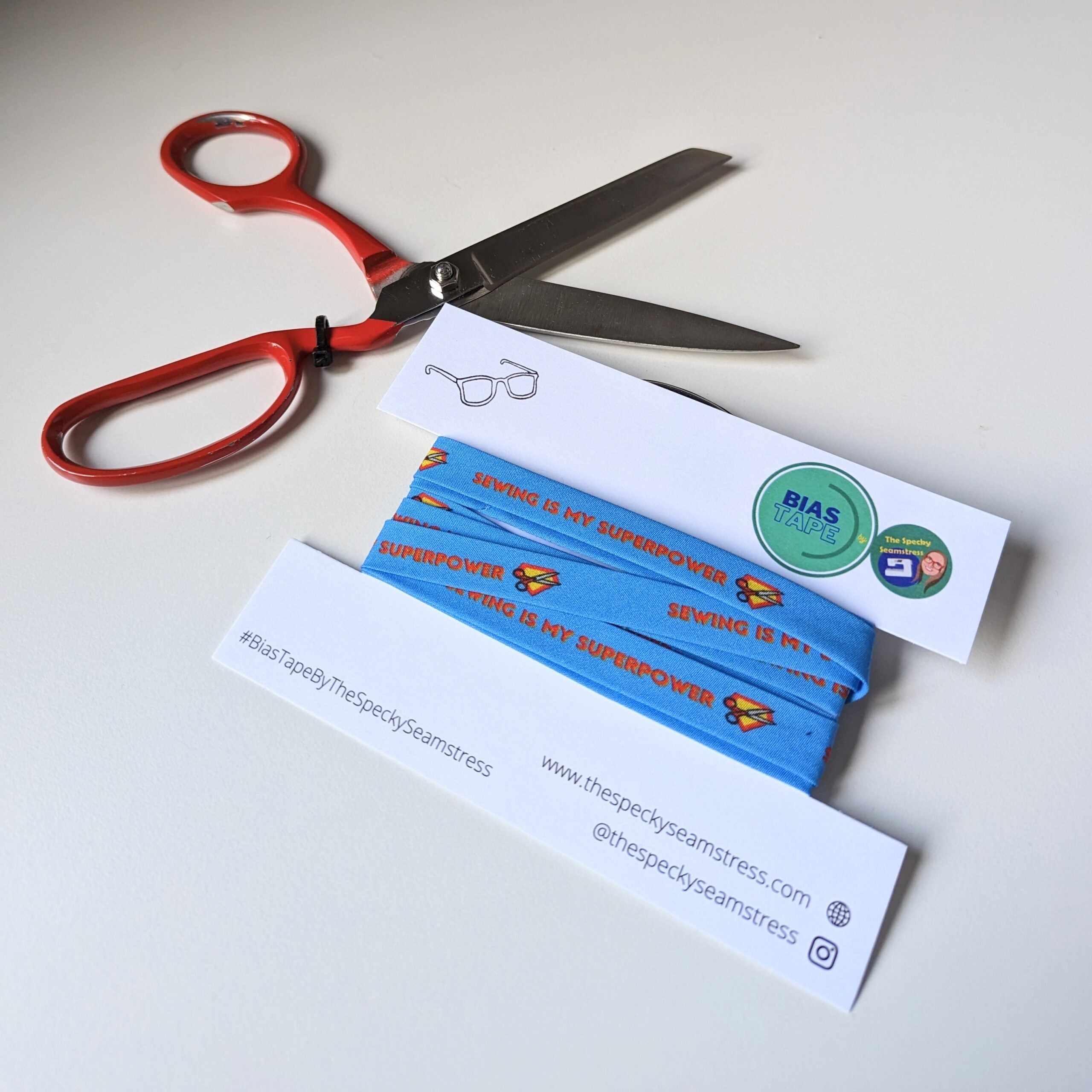 Sewing Is My Superpower (blue) image 0