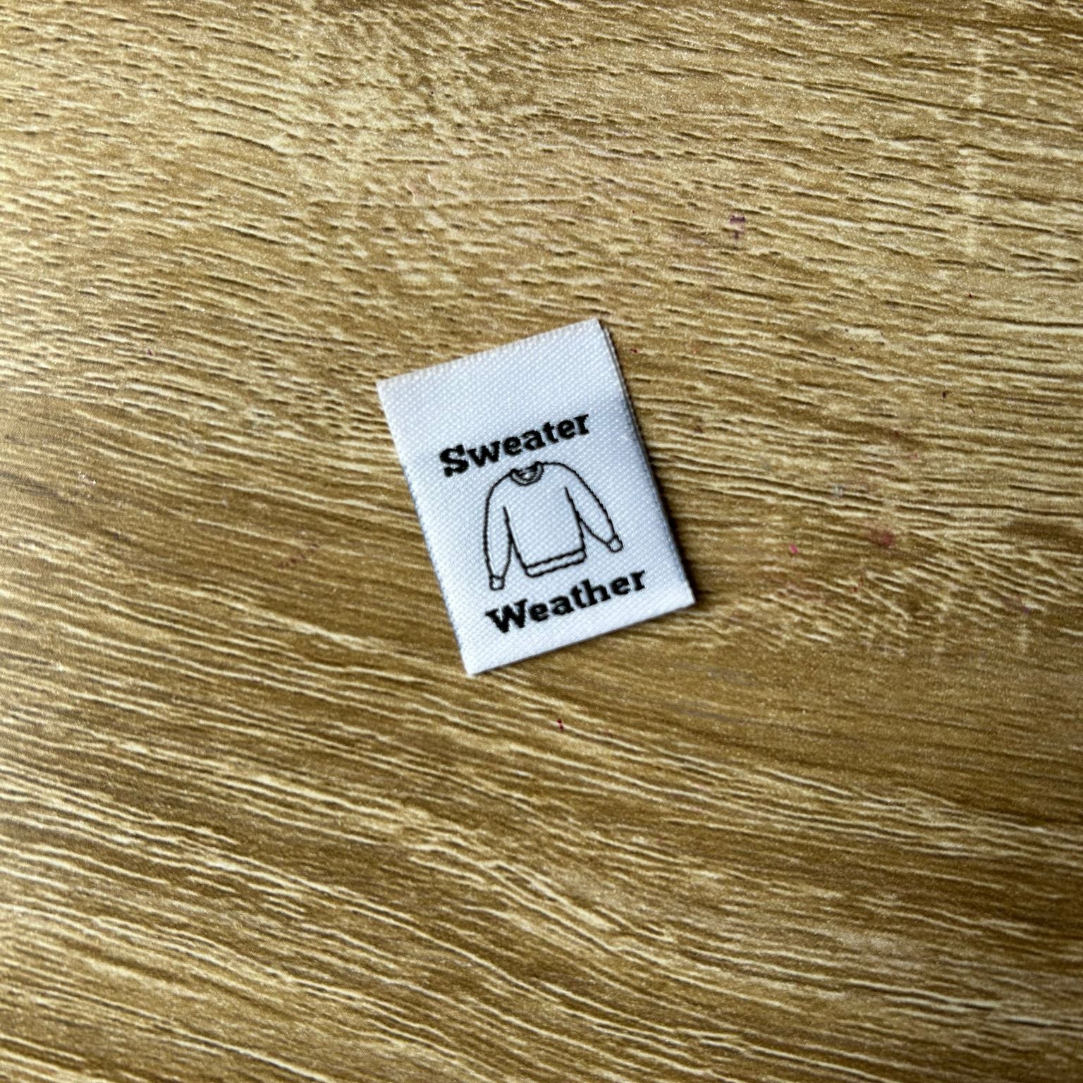 Sweater Weather and Mini Teapot - TLC Month 19 Mixed Woven Labels image 3