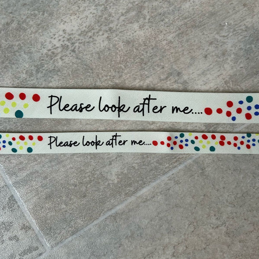 Please Look After Me - 18mm Single Fold image 3