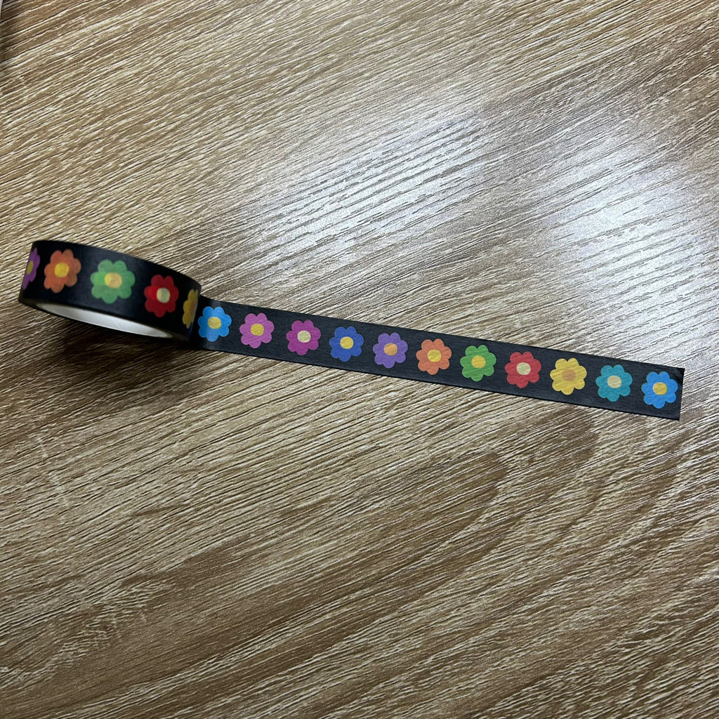 Sewing Themed Washi Tape (various designs) - Disco Daisies image