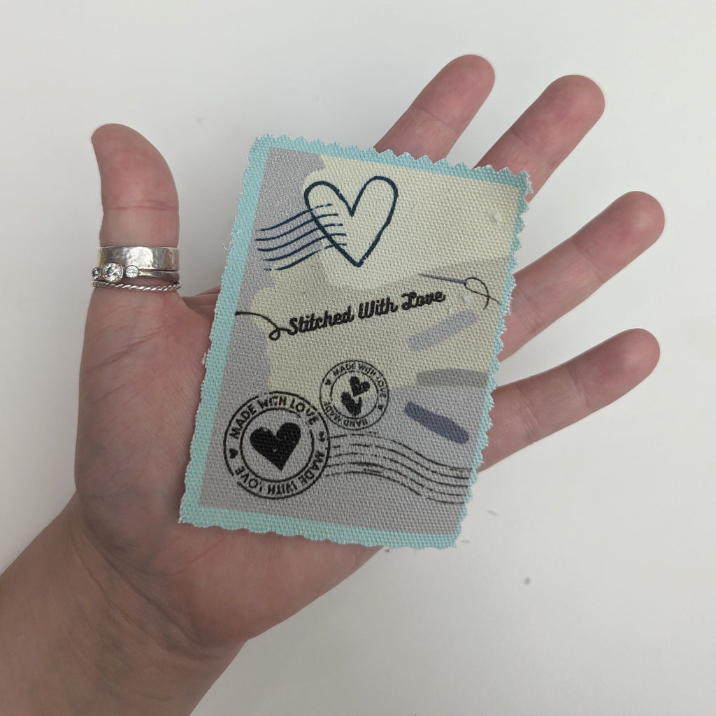 Stitched With Love - Fabric Patch image 0