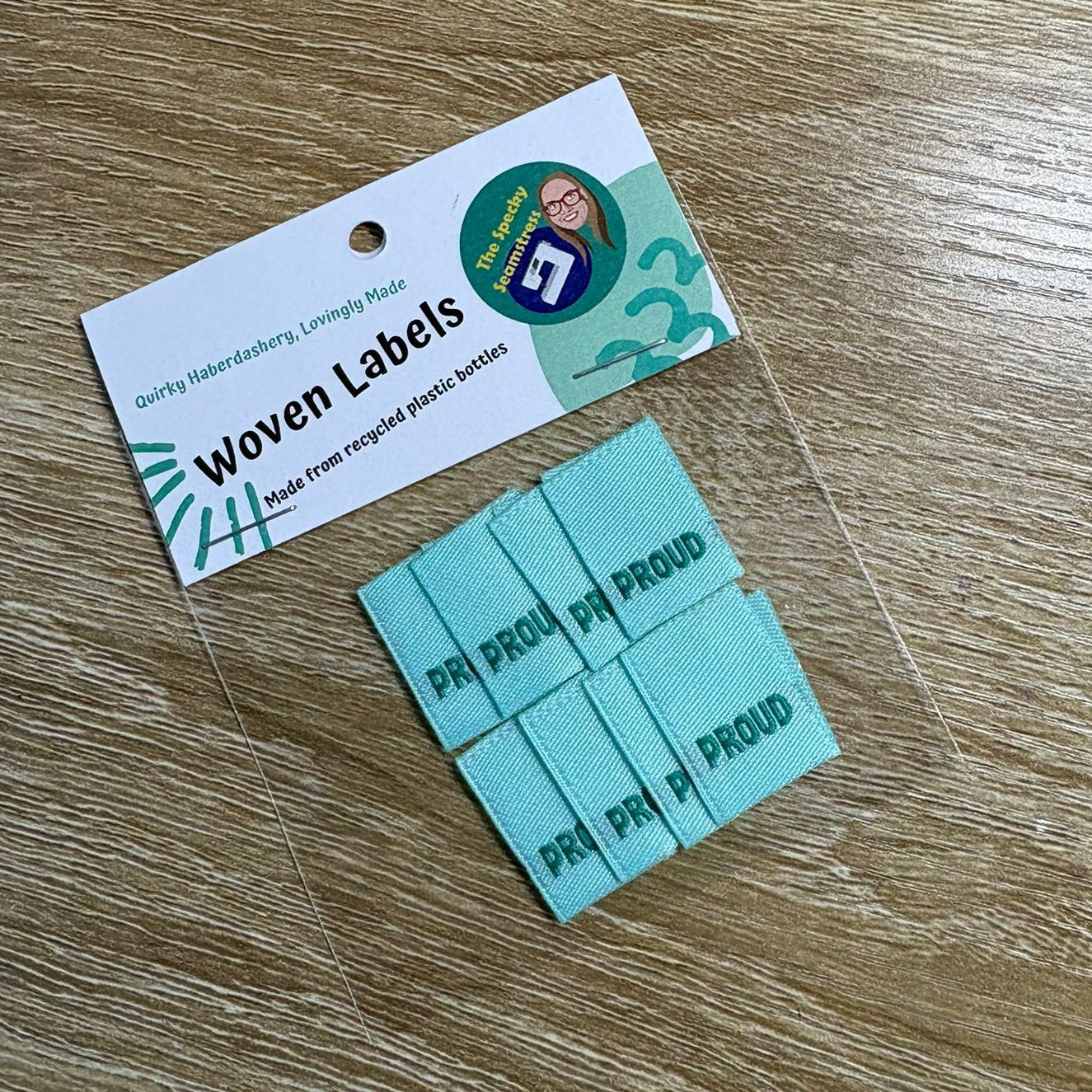 Mini Proud - 8 Mini Woven Labels