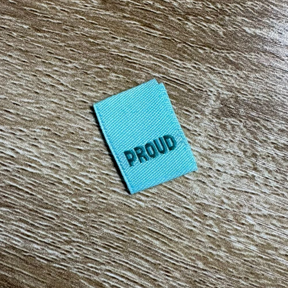 Mini Proud - 8 Mini Woven Labels