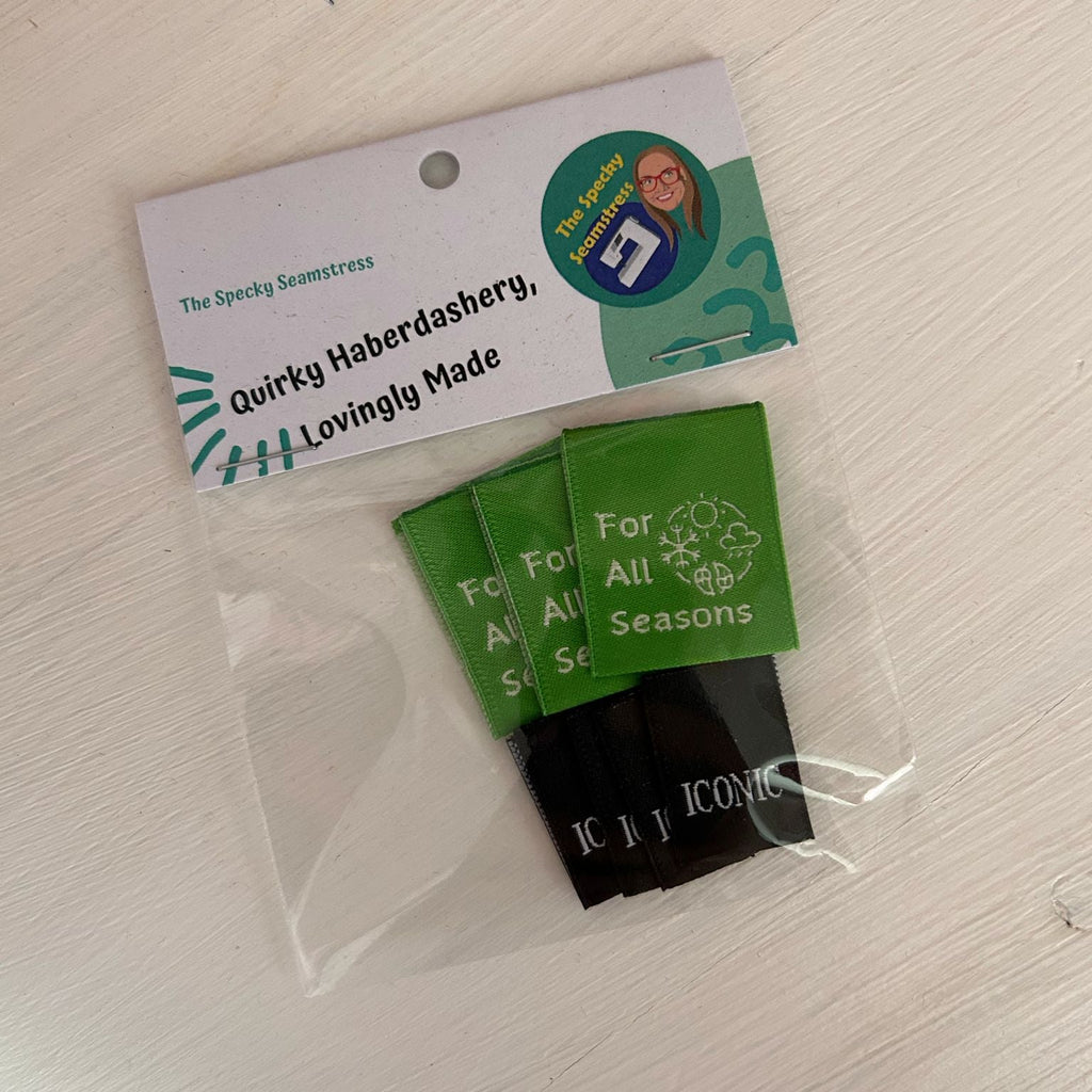 For all Seasons and Mini Iconic - TLC Month 13 Mixed Woven Labels image 4