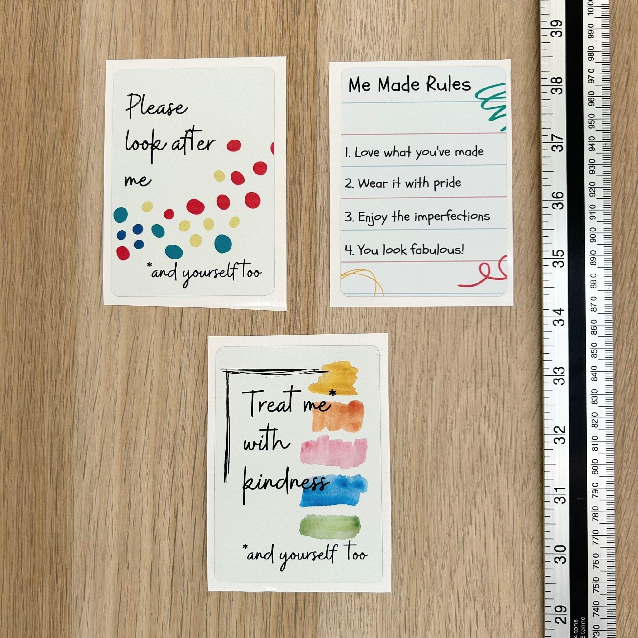 Vinyl Stickers (PVC free) - Treat Me With Kindness image