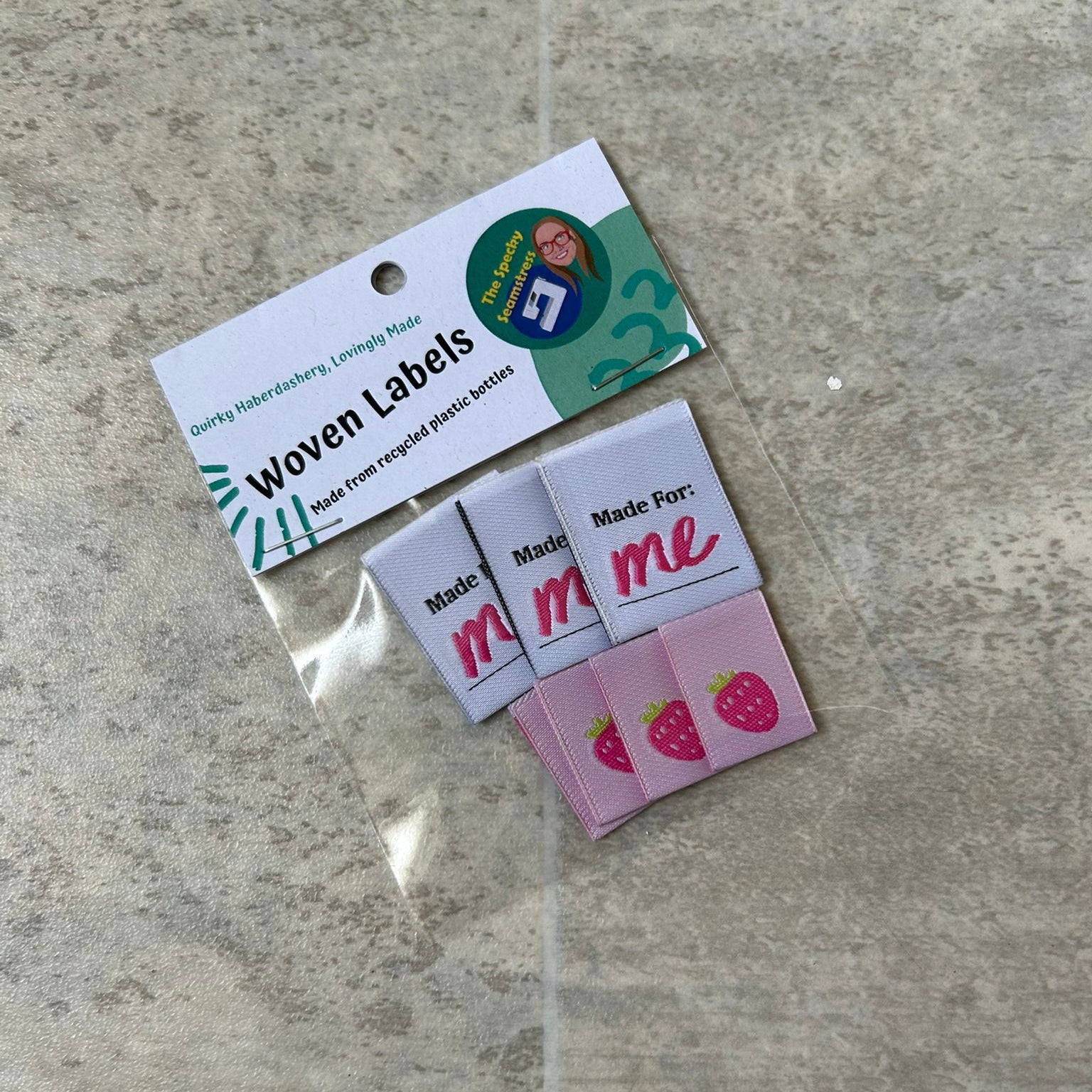 Made For: ME and Mini Berries - TLC Month 15 Mixed Woven Labels image 0