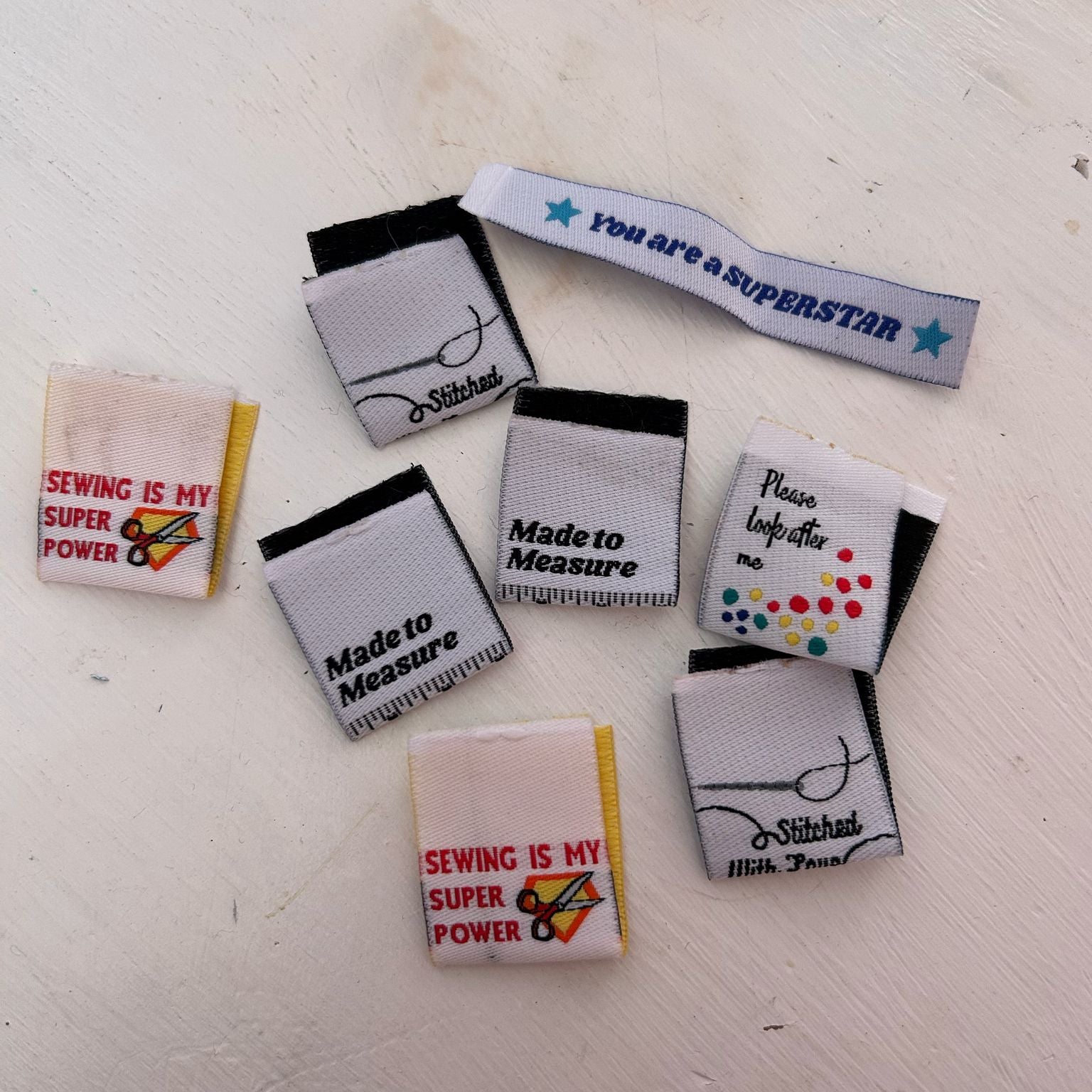 Mixed Woven Labels - Seconds Quality image 3