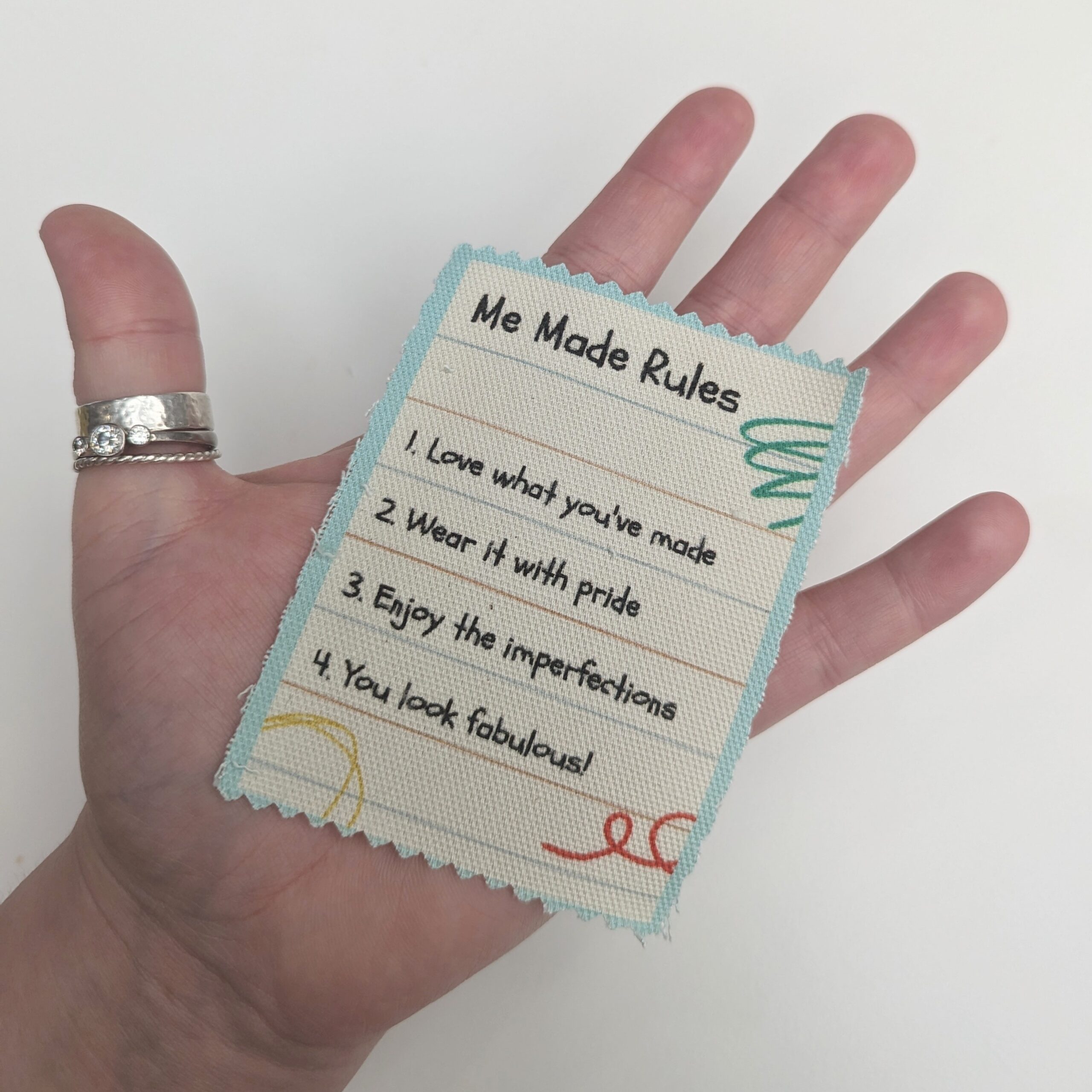 Me Made Rules - Fabric Patch