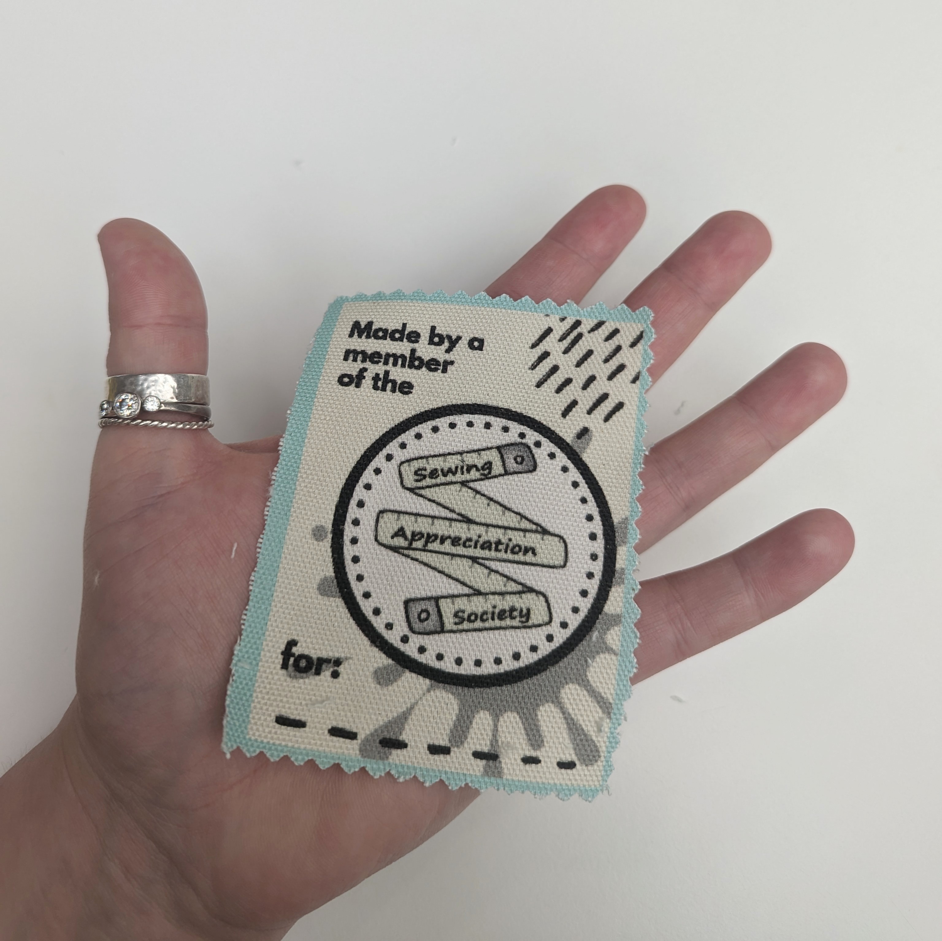 Made by a member of the Sewing Appreciation Society for- Fabric Patch