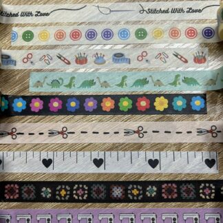 Sewing Themed Washi Tape (various designs)