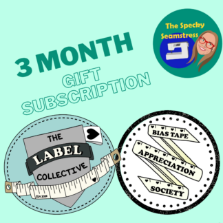 The Bias Tape Appreciation Society and The Label Collective - Gift Option