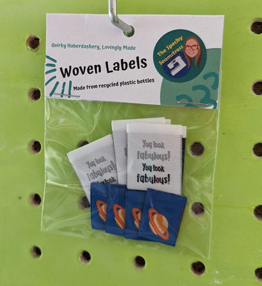 You Look Fabulous ! and Mini Planets - TLC Month 3 Mixed Woven Labels