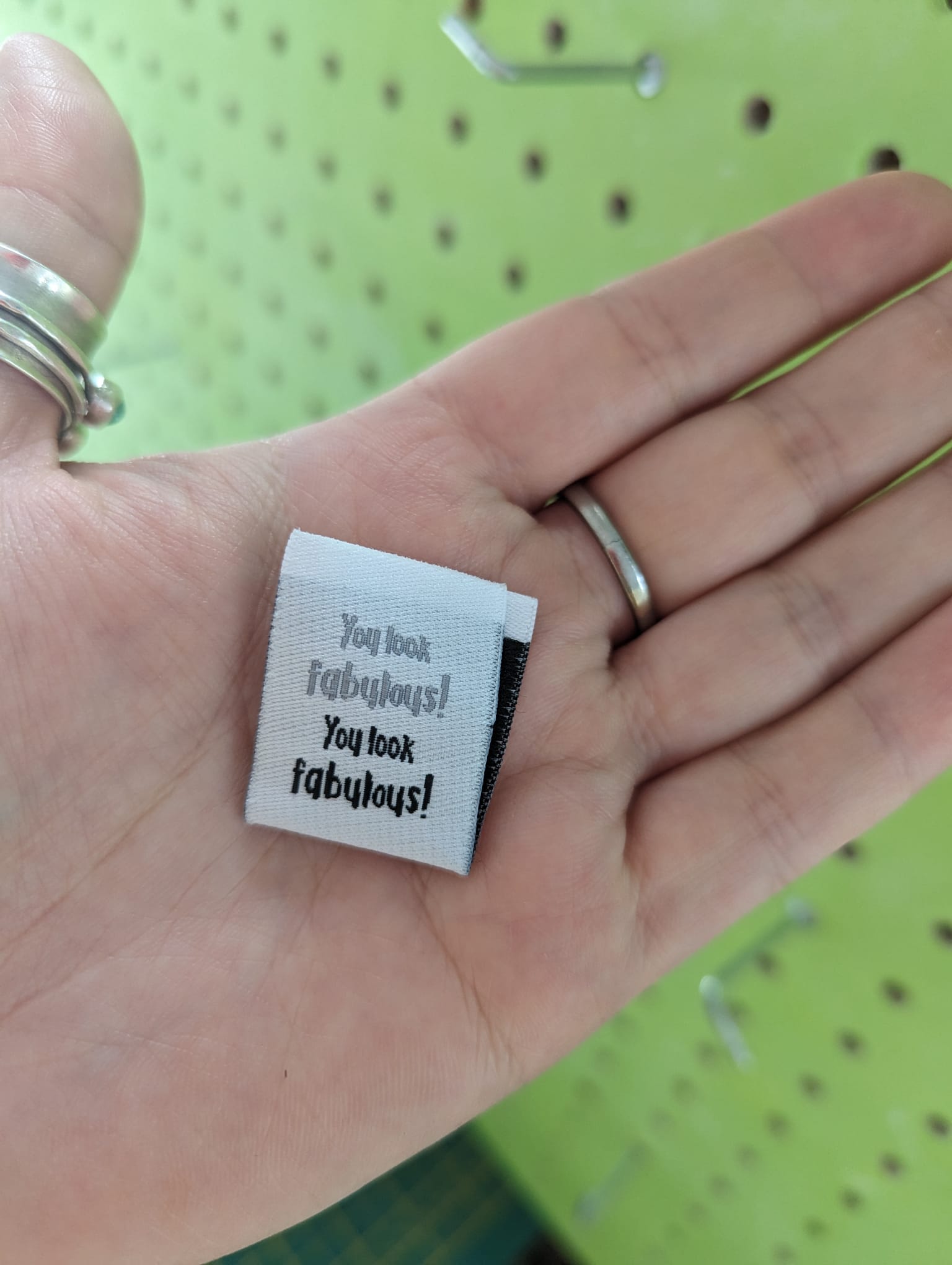 You Look Fabulous ! and Mini Planets - TLC Month 3 Mixed Woven Labels - Image 3