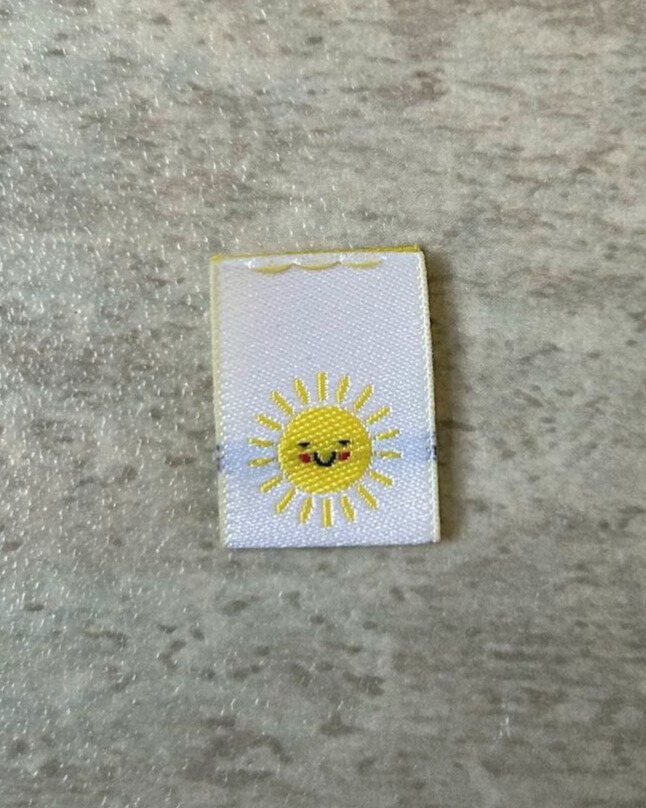 No I Won't and Mini Sunshines - TLC Month 11 Mixed Woven Labels - Image 4