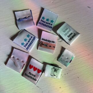 Mixed Woven Labels - Seconds Quality