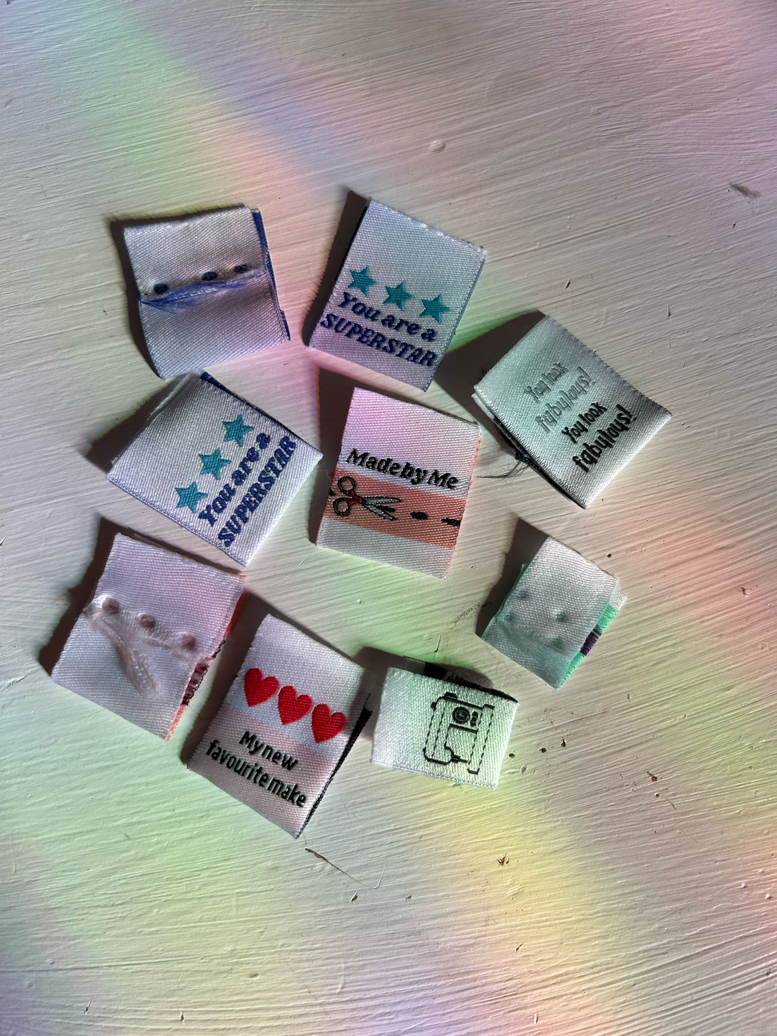 Mixed Woven Labels - Seconds Quality