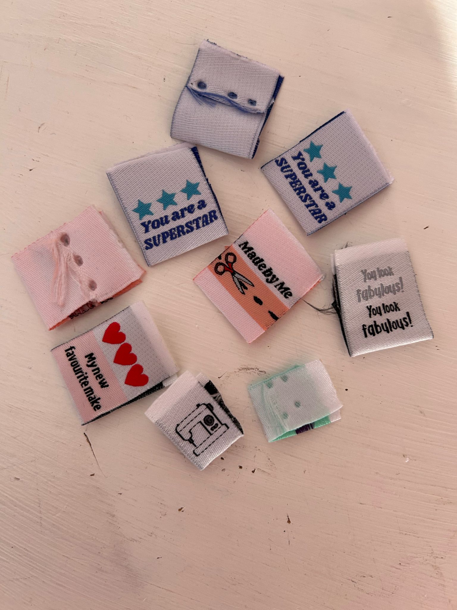 Mixed Woven Labels - Seconds Quality - Image 3
