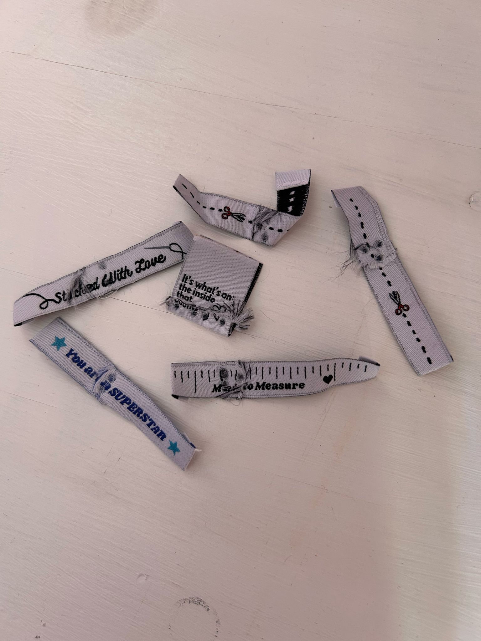 Mixed Woven Labels - Seconds Quality - Image 2